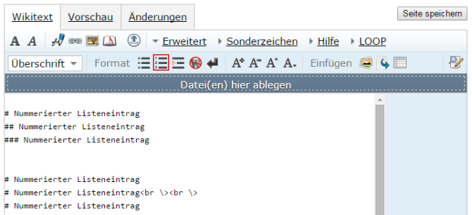 Loop seiteneditor liste nummeriert marked.png